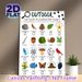 Outdoor Nature Scavenger Hunt Painting Poster, Bright Illustrated Natural Items Poster, Practical Exploration Checklist, Ideal For Outdoor Adventures_maomaolike.com