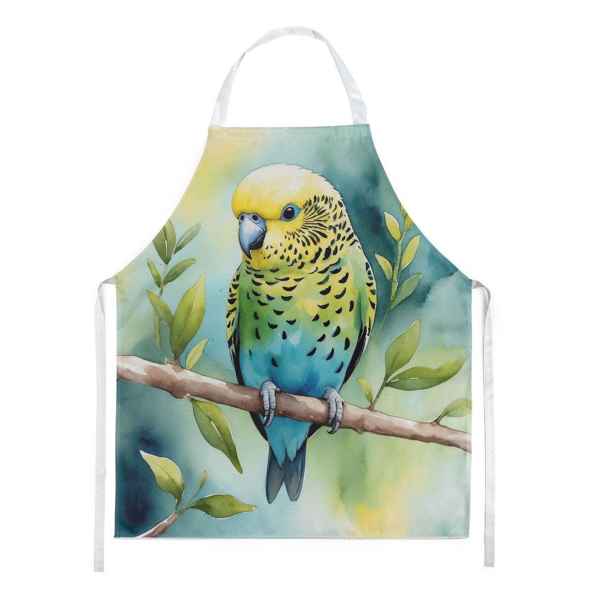 Budgerigar Apron Cooking Kitchen Server Baking Crafts Gardening For Adult Women Men, Unisex, Large, Multicolor_maomaolike.com