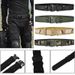 Men's Outdoor Camouflage Tactical Oxford Cloth Mountaineering Nylon Wide Waist Work Belt Neutral Belts_maomaolike.com