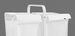 2-Tier Laundry Hamper 110L Large Oxford Clothes Basket Sorter With, Lid And Sorting Cards For Clothes & Toys Storage,White_maomaolike.com