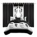 9 Piece Soft All-Season Washed Microfiber Cover Set , Queen/King/Calking Bedding Set With Pillowcases,Bedspread Print Curtains & Solid Curtains,Print, Moisture-Wicking, Soft ,Cooling, Easy Care_maomaolike.com