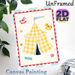 Circus Tent Themed Painting Poster, Bright Cartoon Circus Tent With Rocking Horses & Candies Poster, Playful Whimsical Decor Ideal For Home Lounge And_maomaolike.com