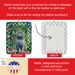 British Shorthair Cat By The Christmas Tree Porcelain Ornament Christmas Tree Hanging Decorations For Home Christmas Holiday, Rectangle, Gift, Multicolor_maomaolike.com