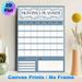Monthly Planner Painting Poster, Elegant Vintage Ornate Style Poster, Practical Layout To Organize Schedules, To-do Lists And Notes, Ideal For Office_maomaolike.com