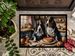 Basset Hound Fall Kitchen Pumpkins Doormat Front Door Mat Indoor Outdoor Rugs For Entryway, Non Slip Washable Low Pile, 24H X 36W_maomaolike.com