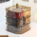 Storage Box Rotatable Scarf Tie Men's Belt Display Rack Home Wardrobe Multifunctional Divider Organizer_maomaolike.com
