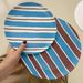Striped Bamboo Fiber Eco-Friendly Tableware Shatter-Resistant Dessert Plate Ins_maomaolike.com