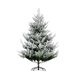 Artificial Christmas Tree, Pine Hinged Xmas Tree With Realistic Branches, Steel Base, Auto Open_maomaolike.com