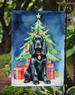 Black Cocker Spaniel Christmas Reindeer Garden Flag Mailbox Flag Decorative Yard Flag Banner Outside Patio Artwork Yard Flower Beds, Garden Size, Multicolor_maomaolike.com