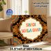 Indian Wedding Themed Painting Poster, Vibrant Ethnic Mandala Pattern Poster, Ornate Colorful Framed "Shadi Wala Ghar" Text Decor Ideal For Wedding_maomaolike.com