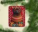 Newfoundland Holiday Christmas Porcelain Ornament Christmas Tree Hanging Decorations For Home Christmas Holiday, Rectangle, Gift, Multicolor_maomaolike.com