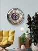 Ultra-Quiet 7107 Creative Living Room Light Luxury Simple Modern Personality Home Wall Quartz Clock_maomaolike.com