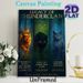 Warrior Cats Thunderclan Legacy Painting Poster, Mystical Dark-toned Fantasy Feline Poster, Captivating Clan-themed Artwork Ideal For Living Room_maomaolike.com