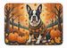 Boston Terrier Fall Memory Foam Kitchen Mat Machine Washable Anti-Fatigue Mat Cushion Comfort Bath Mat Or Kitchen Rug_maomaolike.com