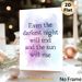 Inspirational Quote Painting Poster, Soft Purple-blue Watercolor Style Poster, Uplifting Motivational Message To Boost Positive Mood, Ideal For Living_maomaolike.com