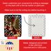 Irish Setter And Santa Claus Porcelain Ornament Christmas Tree Hanging Decorations For Home Christmas Holiday, Rectangle, Gift, Multicolor_maomaolike.com