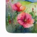 North Dakota Wild Prairie Roses In Watercolor Memory Foam Kitchen Mat Machine Washable Anti-Fatigue Mat Cushion Comfort Bath Mat Or Kitchen Rug_maomaolike.com