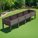 SOGA 2X 160cm Raised Planter Box Garden Bed With Legs_maomaolike.com
