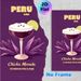 Peruvian Chicha Morada Painting Poster, Rich Purple-toned Stylized Illustration Poster, Traditional Peruvian Beverage-themed Decor Ideal For Kitchen_maomaolike.com