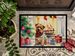 Norfolk Terrier Cozy Christmas Doormat Front Door Mat Indoor Outdoor Rugs For Entryway, Non Slip Washable Low Pile, 24H X 36W_maomaolike.com