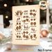 Dinosaur Tracks Painting Poster, Vintage Earth-toned Illustrated Diverse Dinosaur Footprints Poster, Educational Dinosaur-themed Decor Idea For Living_maomaolike.com