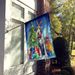 Irish Wolfhound Christmas Reindeer House Flag Large Porch Sleeve Pole Decorative Outside Yard Banner Artwork Wall Hanging, Polyester, House Size, Multicolor_maomaolike.com