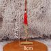 Brass Nine-Tooth Nail Journey To The West Pig Eight Jie Weapon Massage Comb Meridian Long Handle Rake Metal Ornament Craft_maomaolike.com
