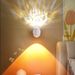 Red Water Ripple Dual-Head Wall Lamp With Remote Control For Living Room, Bedroom, And Hallway_maomaolike.com
