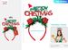 Festive Red And Green - Christmas Themed Headband 12pcs_maomaolike.com