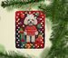 Poodle Holiday Christmas Porcelain Ornament Christmas Tree Hanging Decorations For Home Christmas Holiday, Rectangle, Gift, Multicolor_maomaolike.com
