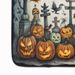 Pet Cemetery Spooky Halloween Memory Foam Kitchen Mat Machine Washable Anti-Fatigue Mat Cushion Comfort Bath Mat Or Kitchen Rug_maomaolike.com