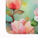 Delaware Peach Blossom In Watercolor Memory Foam Kitchen Mat Machine Washable Anti-Fatigue Mat Cushion Comfort Bath Mat Or Kitchen Rug_maomaolike.com