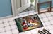 Great Pyrenees And Santa Claus Doormat Front Door Mat Indoor Outdoor Rugs For Entryway, Non Slip Washable Low Pile, 24H X 36W_maomaolike.com