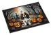 Cavalier Spaniel Spooky Halloween Doormat Front Door Mat Indoor Outdoor Rugs For Entryway, Non Slip Washable Low Pile, 24H X 36W_maomaolike.com