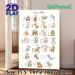German Animal Alphabet Painting Poster, Soft Watercolor Cute Animal & Letter Poster, Assists With German Alphabet Learning, Ideal For Study Room_maomaolike.com
