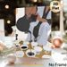 Ethiopian Coffee Ceremony Painting Poster, Vibrant Flat-style Illustration Poster, Cultural Art Decor For Kitchen, Dining Room & Coffee Shop_maomaolike.com