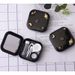 Unisex Star personality contact myopia glasses case simple contact lens storage box portable companion care cute double_maomaolike.com