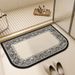 Small Xiangfeng Non-Slip Diatom Mud Soft Rubber Mat Bathroom Door Home Floor Mat Toilet Carpet Entrance Foot Mat Home Decor Deko Arredamento_maomaolike.com