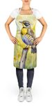 Montana Western Meadowlark Apron Cooking Kitchen Server Baking Crafts Gardening For Adult Women Men, Unisex, Large, Multicolor_maomaolike.com