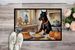 Doberman Pinscher Fall Kitchen Pumpkins Doormat Front Door Mat Indoor Outdoor Rugs For Entryway, Non Slip Washable Low Pile, 24H X 36W_maomaolike.com