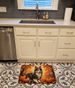 Sheltie Fall Memory Foam Kitchen Mat Machine Washable Anti-Fatigue Mat Cushion Comfort Bath Mat Or Kitchen Rug_maomaolike.com