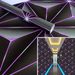 New Technology Sense Wallpaper 3D Stereo Gaming Room KTV Special Self-Adhesive Fabric Bar Luminous Background Wall_maomaolike.com