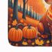 Dachshund Fall Memory Foam Kitchen Mat Machine Washable Anti-Fatigue Mat Cushion Comfort Bath Mat Or Kitchen Rug_maomaolike.com