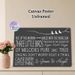 Three Little Birds Lyric Painting Poster, Minimalist Chalkboard-style Typography With Bird Silhouette Poster, Uplifting Inspirational Message Ideal_maomaolike.com