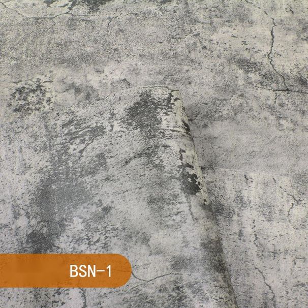 0.6/0.4m * 3m Cement Texture Renovation Stickers Industrial Style Pure Gray Nordic Wallpaper Self-Adhesive Cabinet_maomaolike.com
