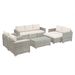 10 Piece PE Rattan Patio Furniture Set, Sectional Sofa Set, Outdoor Patio Furniture Set With Cushions & Tempered Glass Coffee Table_maomaolike.com