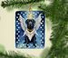 Black Labrador Retriever My Angel Porcelain Ornament Christmas Tree Hanging Decorations For Home Christmas Holiday, Rectangle, Gift, Multicolor_maomaolike.com