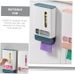 Plastic Bag Dispenser Wall Mounted Garbage Bag Holder Kitchen Wall Mount Bag Dispenser_maomaolike.com