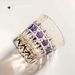 Japanese Edo Kiriko Light Luxury Purple Fluorite Household Cup Hand-Carved Crystal Whiskey High-Value Wine Glass_maomaolike.com
