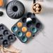 Morandi Color Series Round Set Cake Baking Tart Steamed Egg Baby Food Mold Silicone Muffin Cup_maomaolike.com